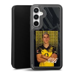 Snap Wallet Case schwarz