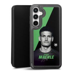 Snap Wallet Case schwarz