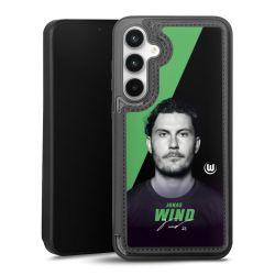 Snap Wallet Case schwarz