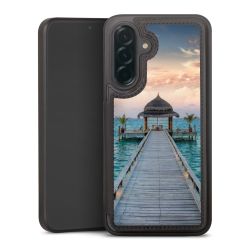 Snap Wallet Case schwarz