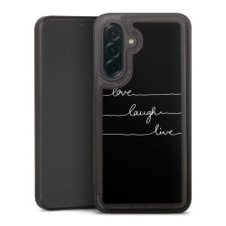 Snap Wallet Case schwarz