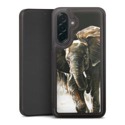 Snap Wallet Case schwarz