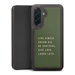 Snap Wallet Case schwarz
