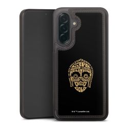 Snap Wallet Case schwarz