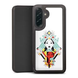 Snap Wallet Case schwarz