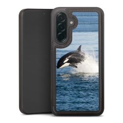 Snap Wallet Case schwarz