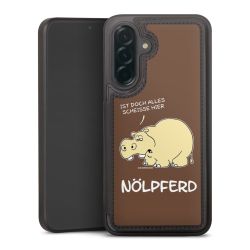 Snap Wallet Case schwarz