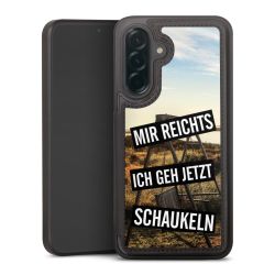 Snap Wallet Case schwarz