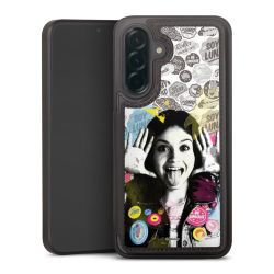 Snap Wallet Case schwarz