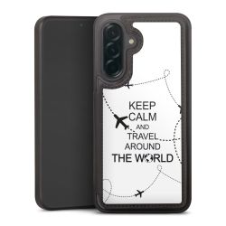 Snap Wallet Case schwarz