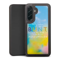 Snap Wallet Case schwarz