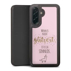 Snap Wallet Case schwarz