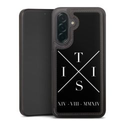 Snap Wallet Case schwarz