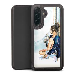 Snap Wallet Case schwarz