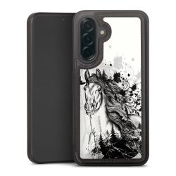 Snap Wallet Case schwarz