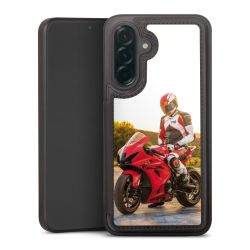 Snap Wallet Case schwarz