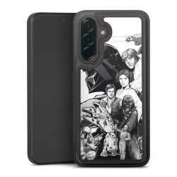 Snap Wallet Case schwarz