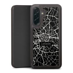 Snap Wallet Case schwarz