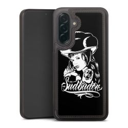 Snap Wallet Case schwarz