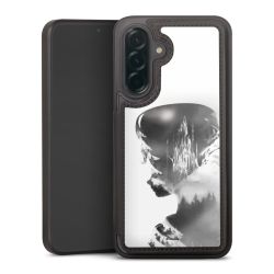 Snap Wallet Case schwarz