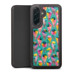 Snap Wallet Case schwarz