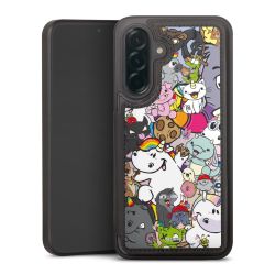 Snap Wallet Case schwarz