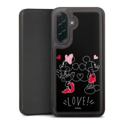 Snap Wallet Case schwarz