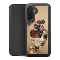 Snap Wallet Case schwarz