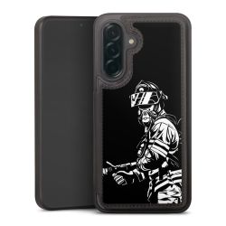 Snap Wallet Case schwarz