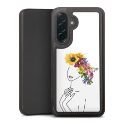 Snap Wallet Case schwarz