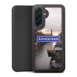 Snap Wallet Case schwarz