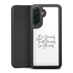 Snap Wallet Case schwarz