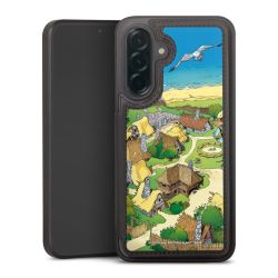 Snap Wallet Case schwarz