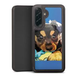 Snap Wallet Case schwarz