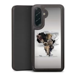 Snap Wallet Case schwarz