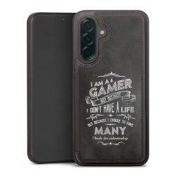 Snap Wallet Case schwarz