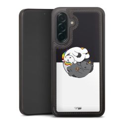 Snap Wallet Case schwarz