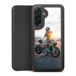 Snap Wallet Case schwarz