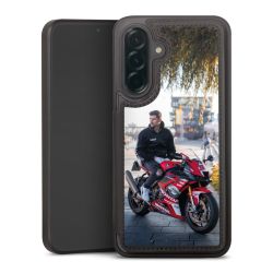 Snap Wallet Case schwarz