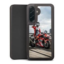 Snap Wallet Case schwarz