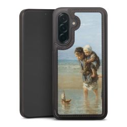 Snap Wallet Case schwarz