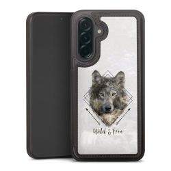 Snap Wallet Case schwarz