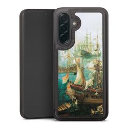 Snap Wallet Case schwarz