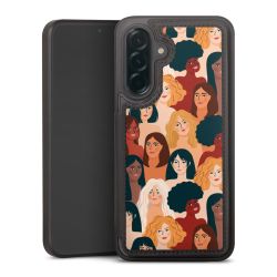 Snap Wallet Case schwarz