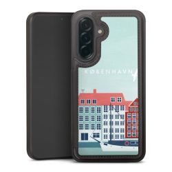 Snap Wallet Case schwarz