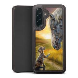 Snap Wallet Case schwarz