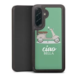 Snap Wallet Case schwarz