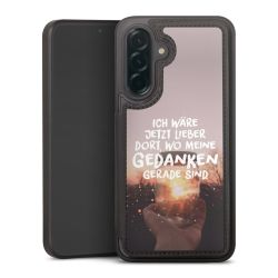 Snap Wallet Case schwarz