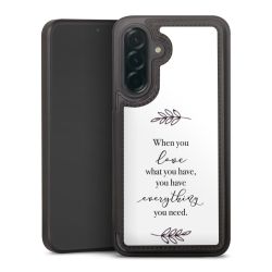 Snap Wallet Case schwarz