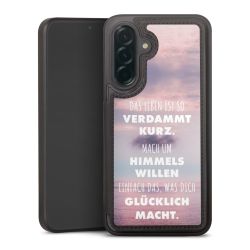 Snap Wallet Case schwarz